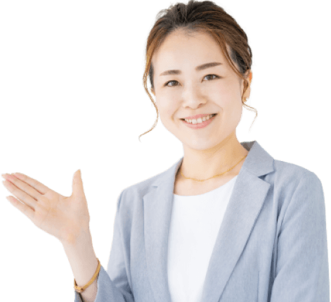 左向きの葬儀スタッフ